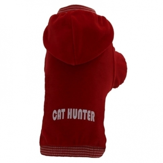 Bluza czerwona CAT HUNTER r.7/16kg