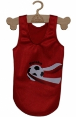 T-shirt sport czerwony POLSKA r.XL(7)/15kg
